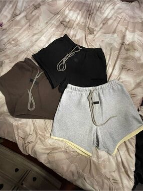 3 Pairs of Fear of God Essentials shorts men’s